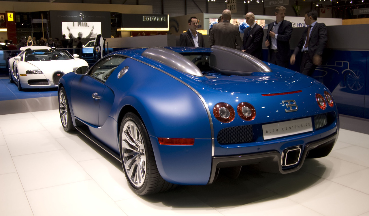 Bugatti Veyron Bleu Centenaire Flickr David Villarreal Fernandez